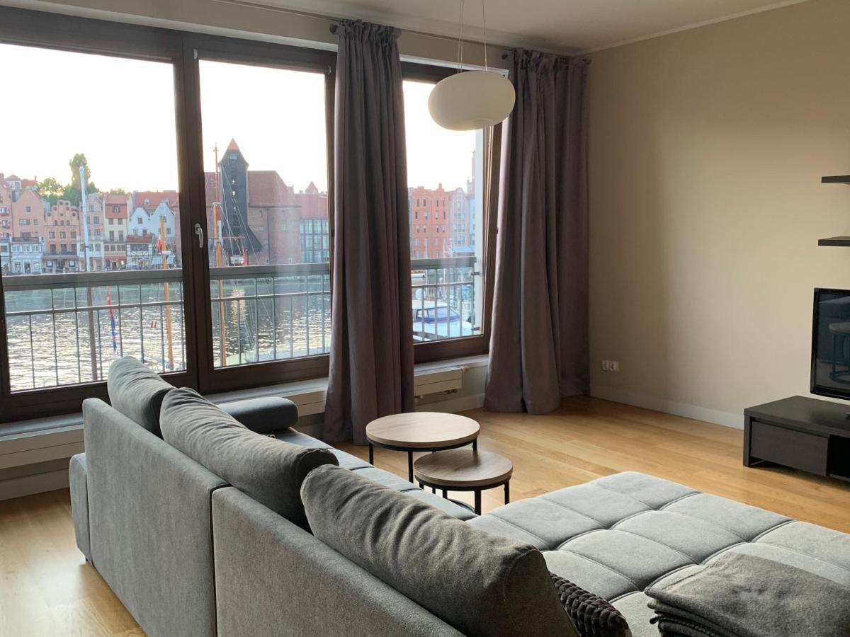 Apartamenty Centrum Nad Motlawa Z Widokiem Na Patio Z Balkonem غدانسك المظهر الخارجي الصورة